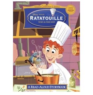 Ratatouille (Disney/Pixar Ratatouille) (Read-Aloud Storybook) 2007 Rare!